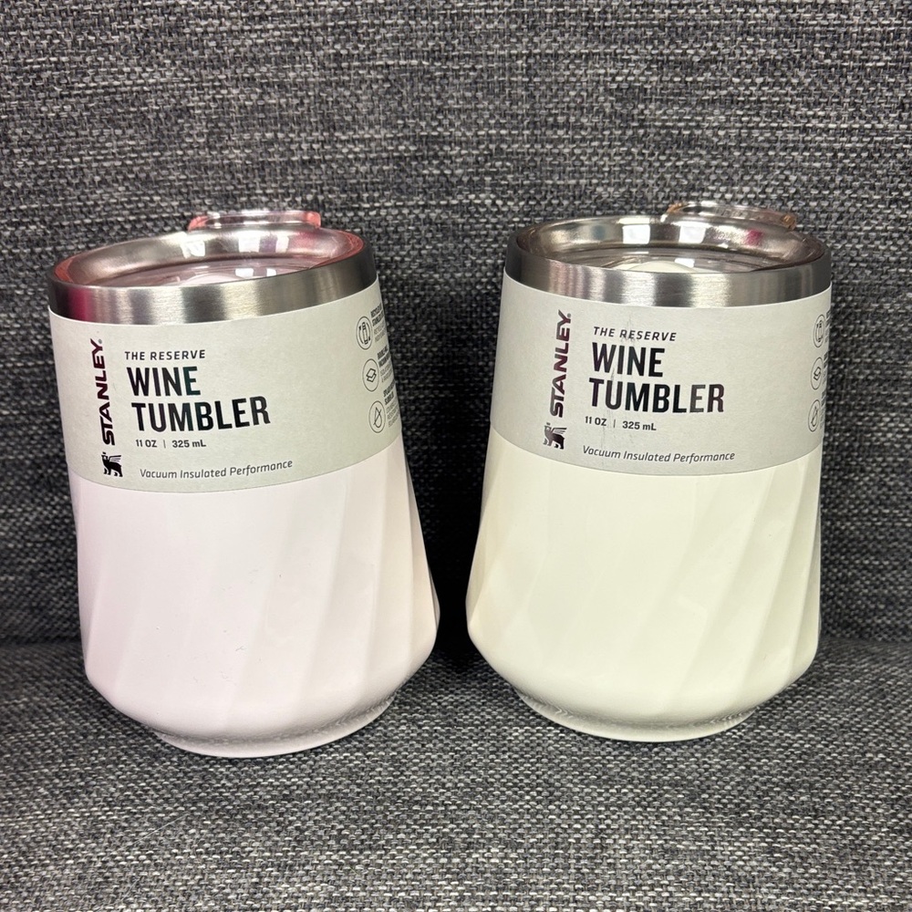 Stanley Cream or pink  Wine Tumbler
